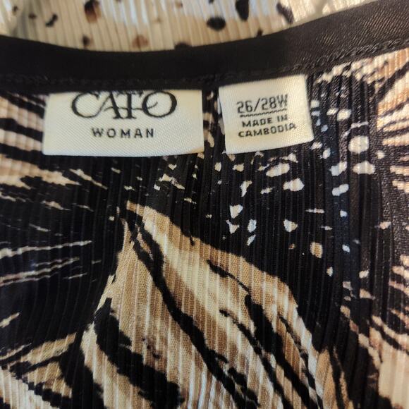 Cato Woman Blouse Size 26-28 - Picture 5 of 6